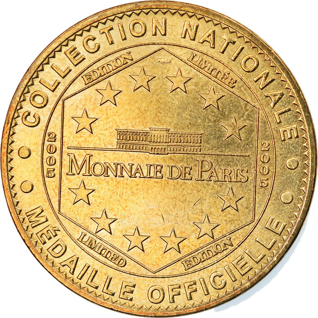 Francia, Token, Jetón turístico, Chinon - Forteresse médiévale - Tour de