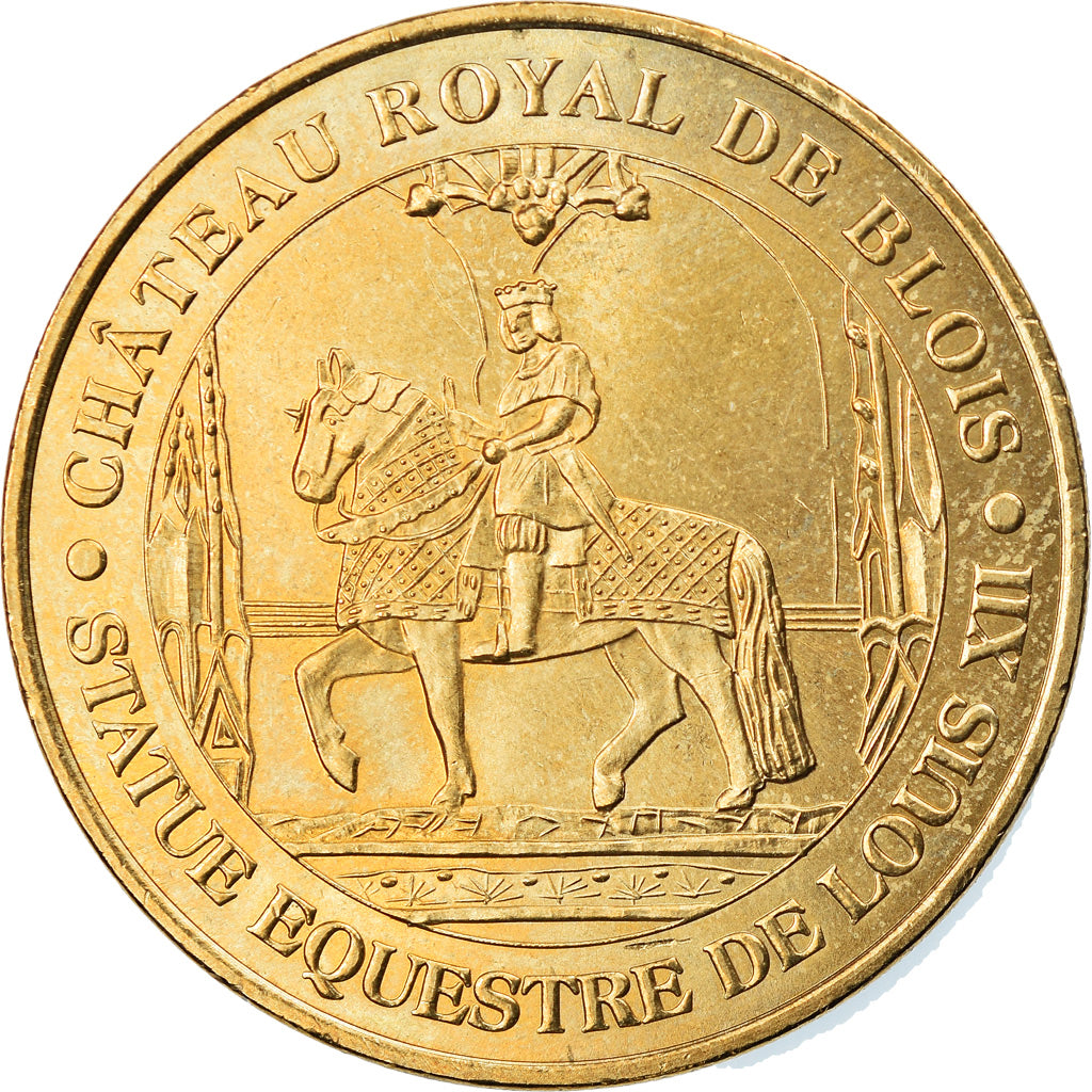 Frankrijk, Token, Toeristisch fiche, 41/ Château Royal - Statue Equestre -