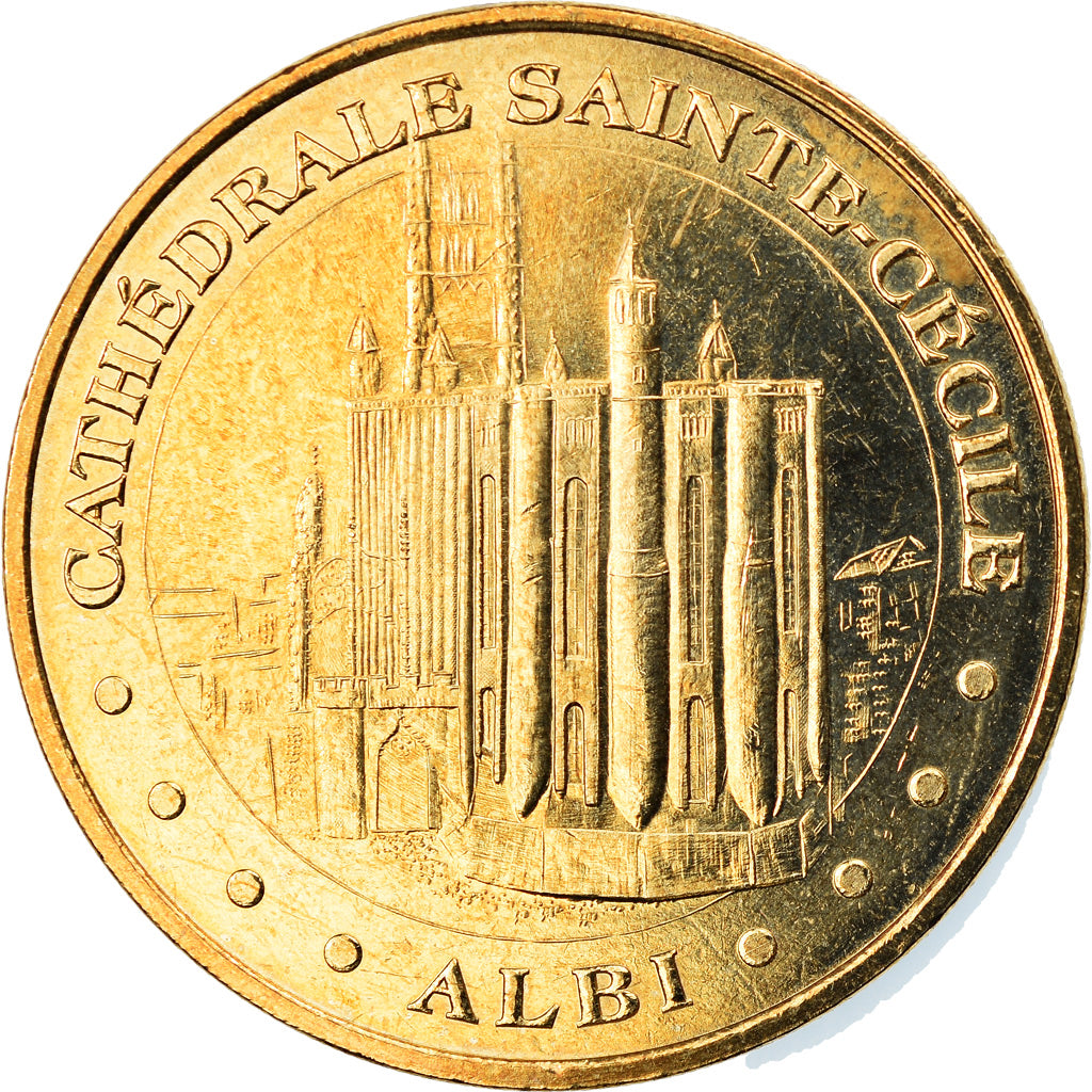 Francia, Token, Jetón turístico, 81/ Albi -Cathédrale Sainte Cécile, Arts &