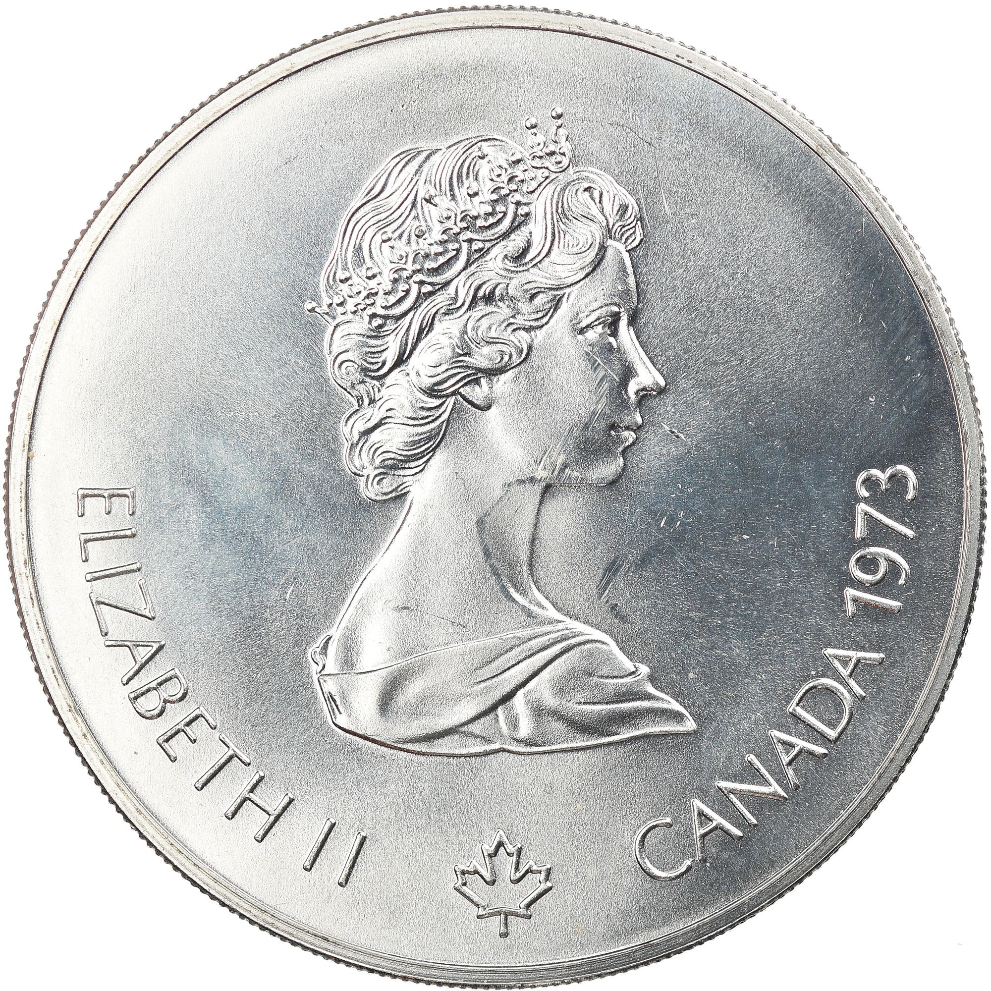 Coin, Canada, Elizabeth II, 5 Dollars, 1973, Royal Canadian Mint, Ottawa