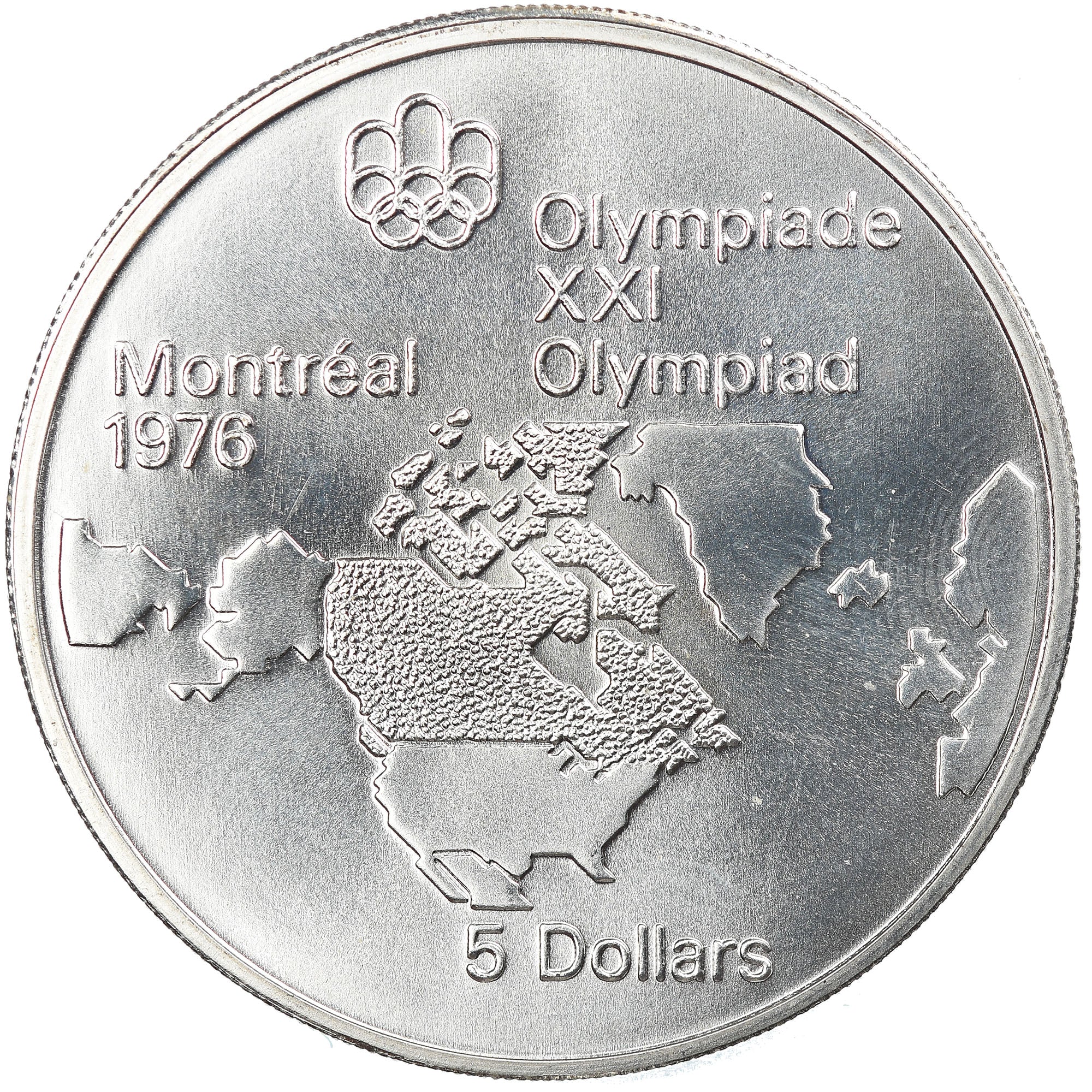 Coin, Canada, Elizabeth II, 5 Dollars, 1973, Royal Canadian Mint, Ottawa