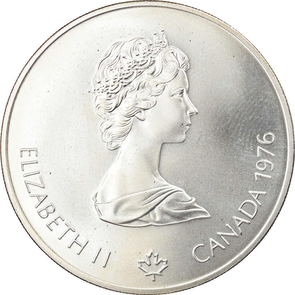 Coin, Canada, Elizabeth II, 5 Dollars, 1976, Royal Canadian Mint, Ottawa