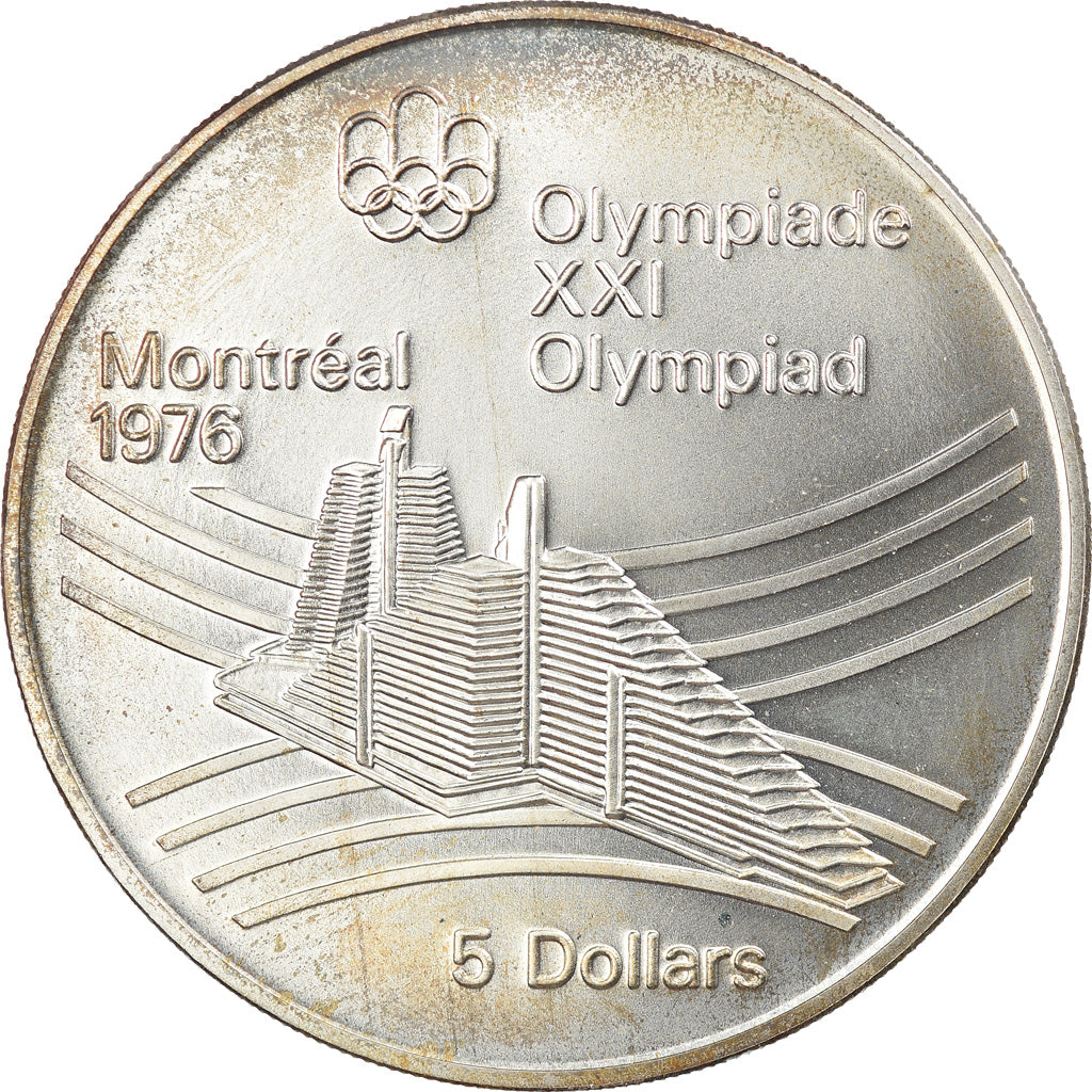 Coin, Canada, Elizabeth II, 5 Dollars, 1976, Royal Canadian Mint, Ottawa