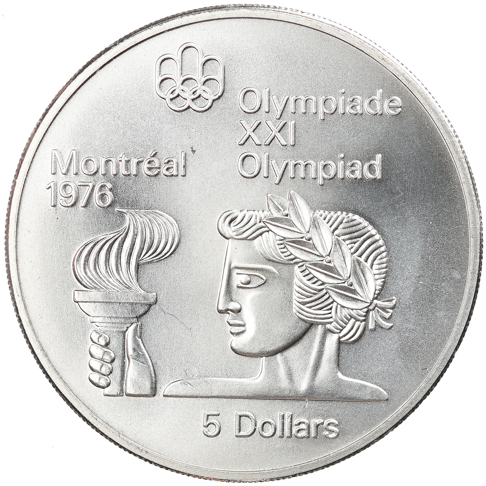 Coin, Canada, Elizabeth II, 5 Dollars, 1974, Royal Canadian Mint, Ottawa