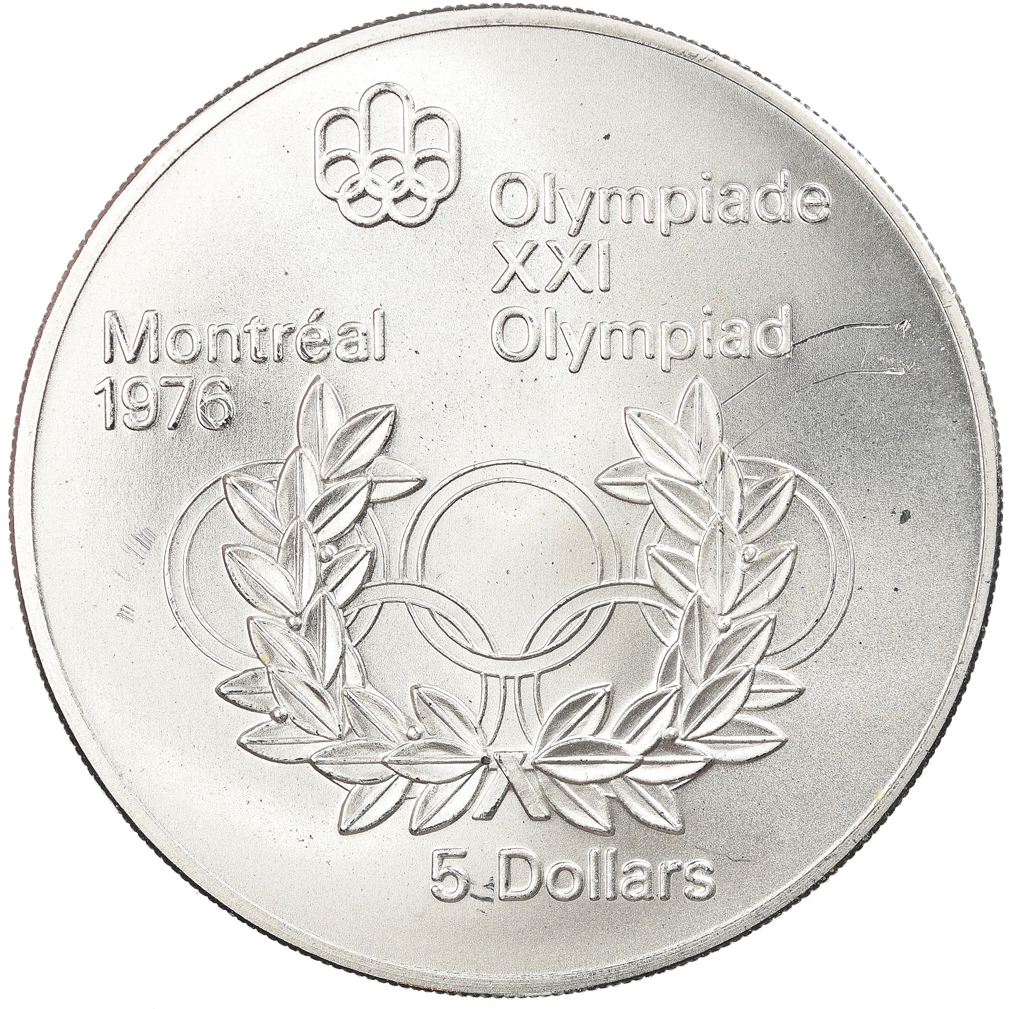 Coin, Canada, Elizabeth II, 5 Dollars, 1974, Royal Canadian Mint, Ottawa