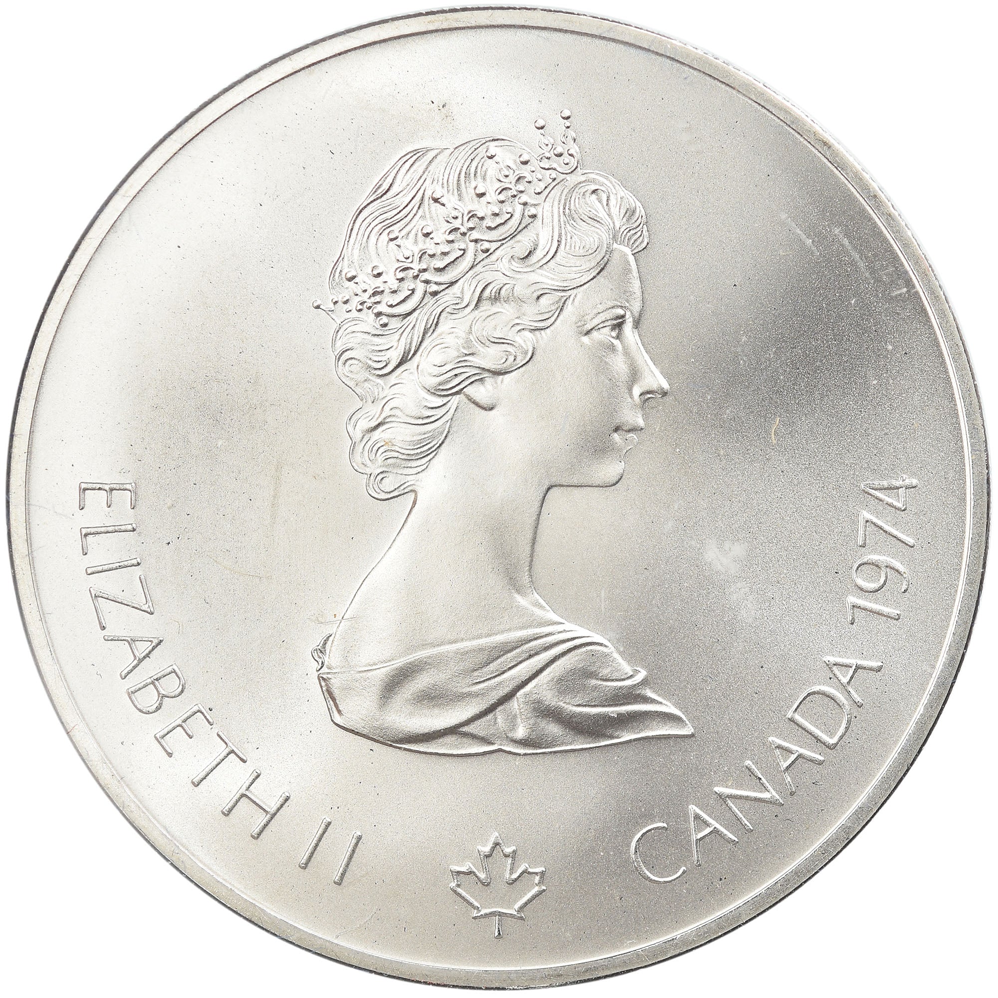Coin, Canada, Elizabeth II, 5 Dollars, 1974, Royal Canadian Mint, Ottawa