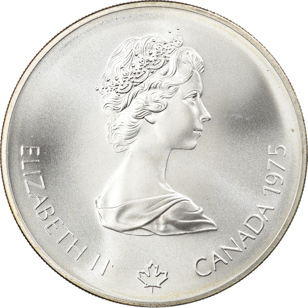 Coin, Canada, Elizabeth II, 5 Dollars, 1975, Royal Canadian Mint, Ottawa