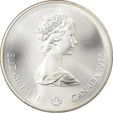 Coin, Canada, Elizabeth II, 5 Dollars, 1975, Royal Canadian Mint, Ottawa