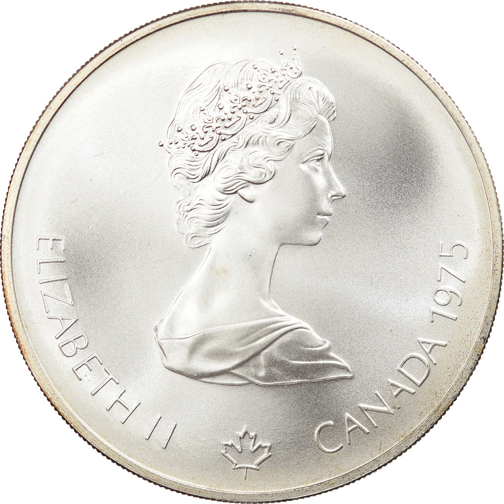 Coin, Canada, Elizabeth II, 5 Dollars, 1975, Royal Canadian Mint, Ottawa