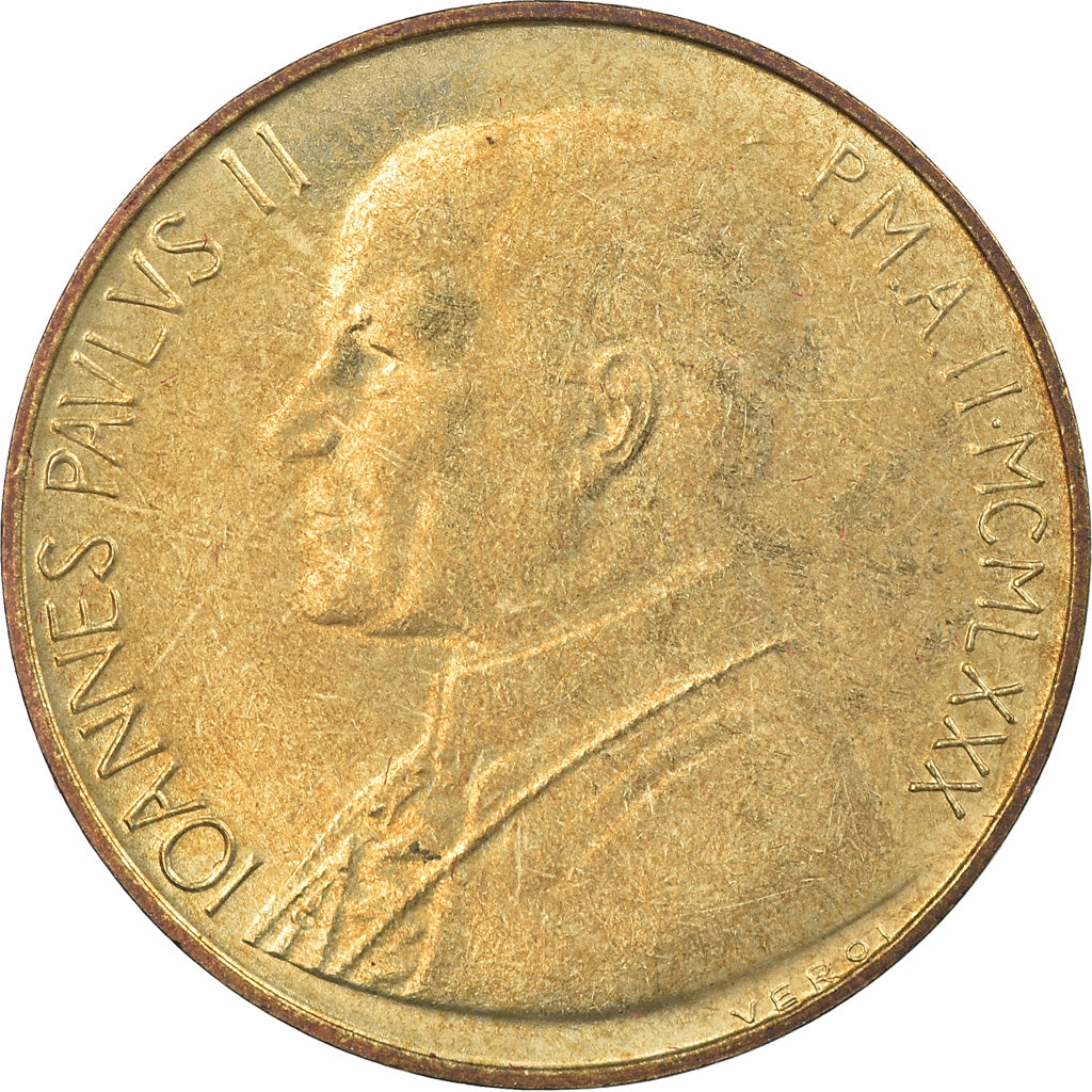 Coin, VATICAN CITY, John Paul II, 20 Lire, 1980, Roma, MS(65-70)