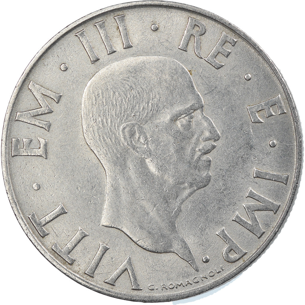 Munten, Italië, Vittorio Emanuele III, 2 Lire, 1940, Rome, PR, Stainless Steel