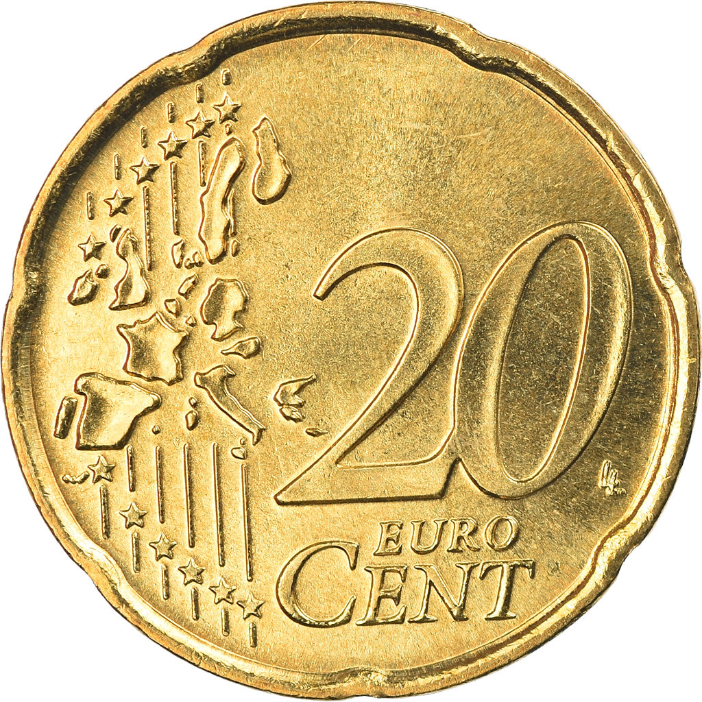 Italia, 20 Euro Cent, 2005, Rome, FDC, Ottone, KM:214