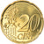 Italy, 20 Euro Cent, 2004, Rome, MS(65-70), Brass, KM:214