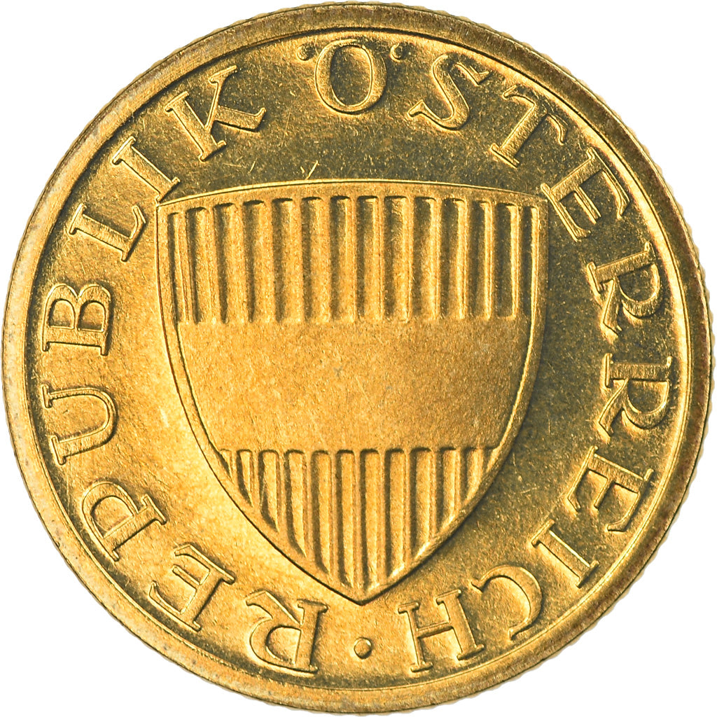 Münze, Österreich, 50 Groschen, 1987, Proof, STGL, Aluminum-Bronze, KM:2885