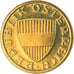 Moneta, Austria, 50 Groschen, 1987, Proof, MS(65-70), Aluminium-Brąz, KM:2885