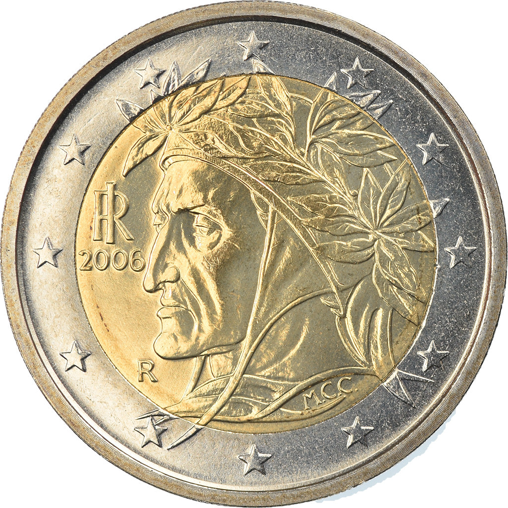 Italy, 2 Euro, 2006, Rome, MS(65-70), Bi-Metallic, KM:217