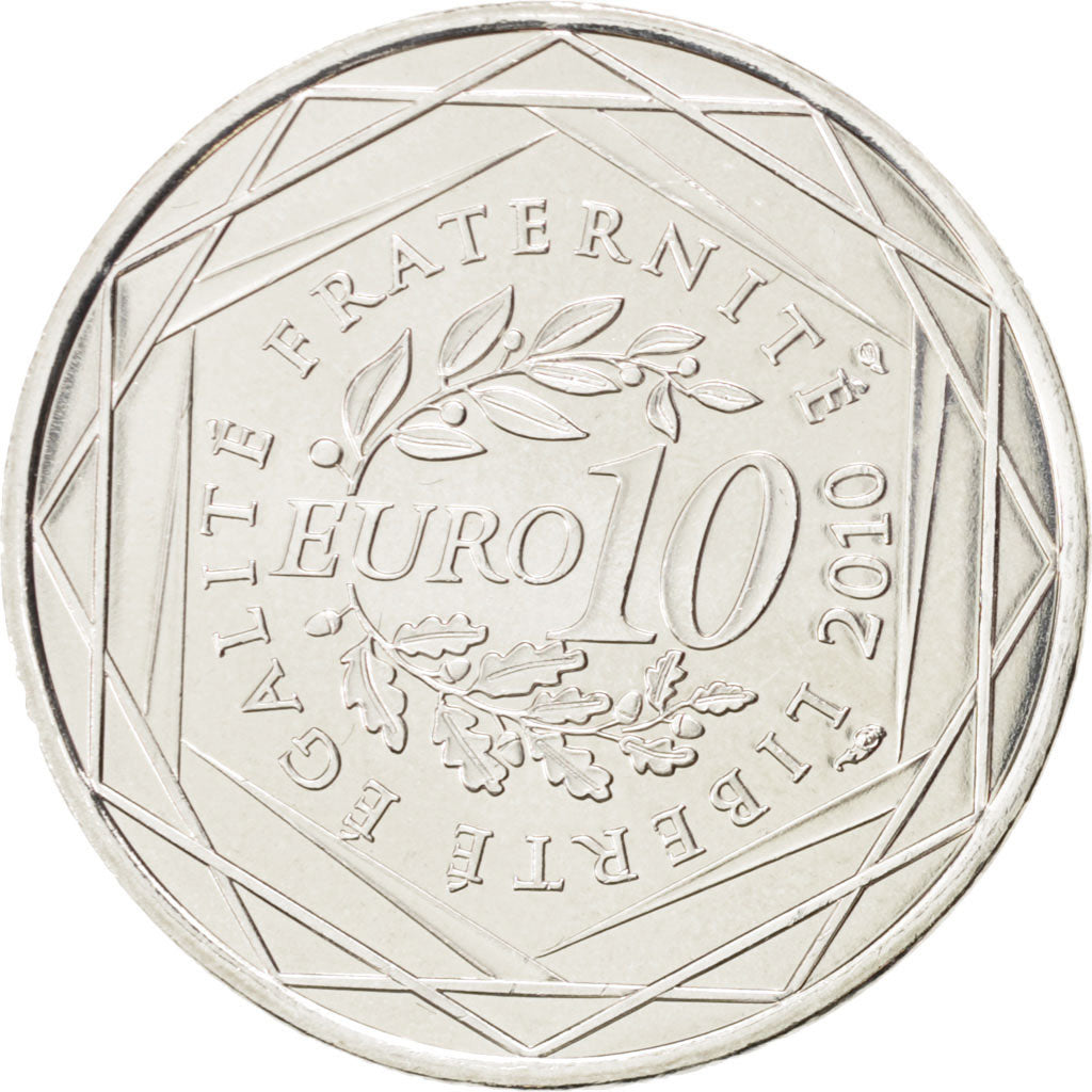 Monnaie, France, 10 Euro, 2010, SPL, Argent, KM:1649