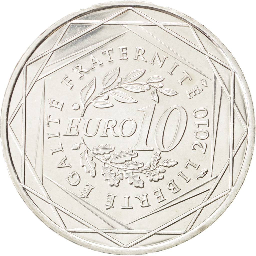 Monnaie, France, 10 Euro, 2010, SPL, Argent, KM:1646