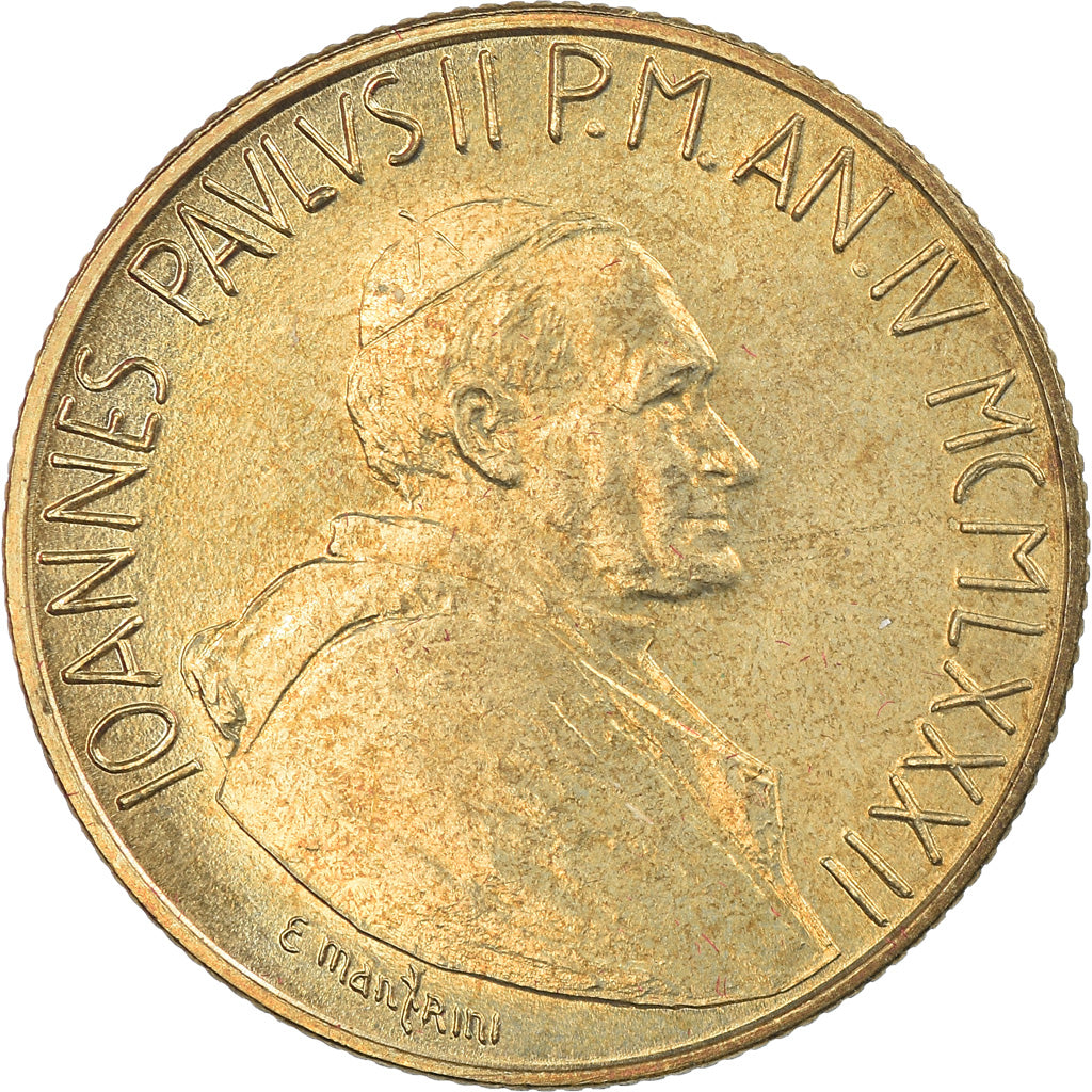 Moneta, PAŃSTWO WATYKAŃSKIE, John Paul II, 200 Lire, 1982, Roma, MS(65-70)