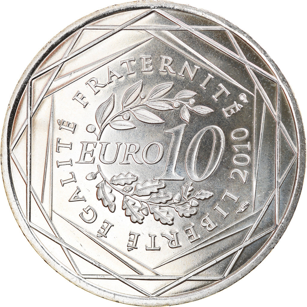 Monnaie, France, 10 Euro, 2010, SPL, Argent, KM:1651