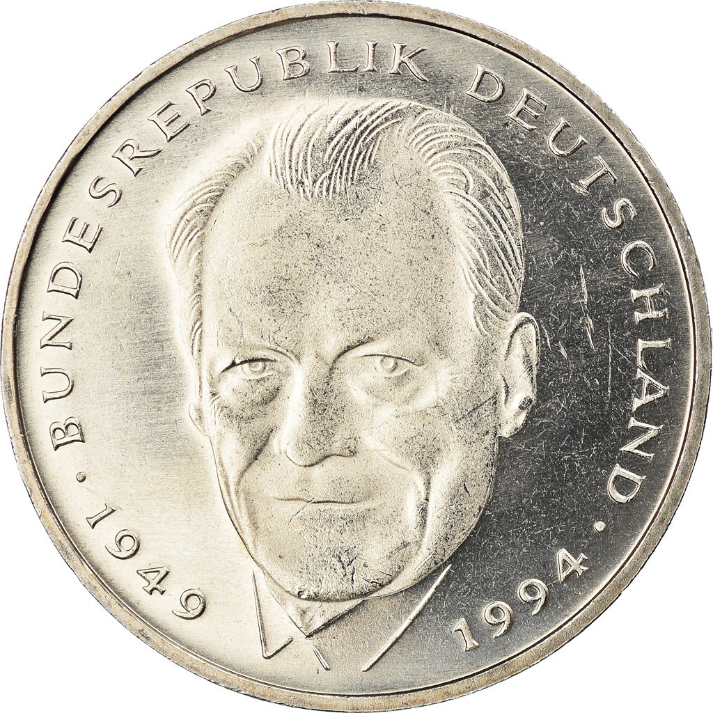Coin, GERMANY - FEDERAL REPUBLIC, 2 Mark, 2001, Stuttgart, MS(65-70)