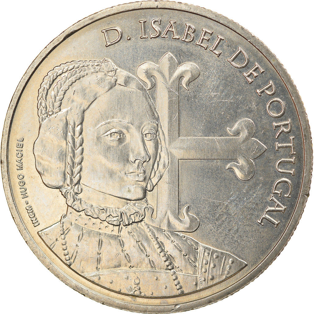 Portugal, 5 Euro, Isabelle de Portugal, 2015, SPL, Copper-nickel