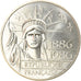 Coin, France, Statue de la Liberté, 100 Francs, 1986, MS(65-70), Silver