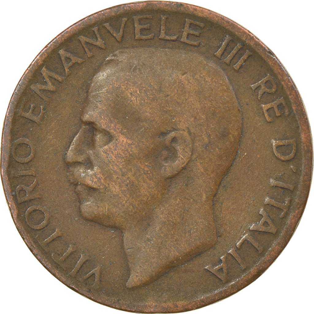 Coin, Italy, Vittorio Emanuele III, 5 Centesimi, 1919, Rome, EF(40-45), Bronze