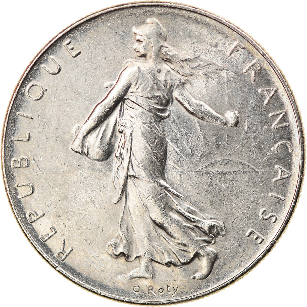 Moeda, França, Semeuse, Franc, 1999, Paris, MS(60-62), Níquel, KM:925.1