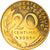 Moneta, Francia, Marianne, 20 Centimes, 2001, Paris, BE, SPL, Alluminio-bronzo