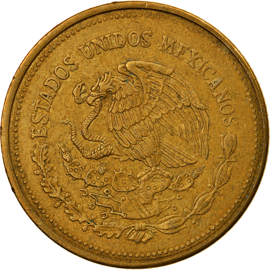 Moneda, México, 1000 Pesos, 1989, Mexico City, BC+, Aluminio - bronce, KM:536