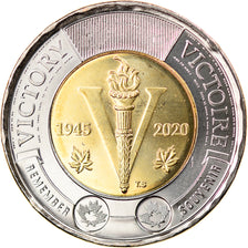 Monnaie, Canada, 2 Dollars, 2020, Royal Canadian Mint, 75 ans de la Victoire