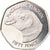 Coin, Falkland Islands, 50 Pence, 2018, Pingouins - Manchot de Magellan, MS(63)
