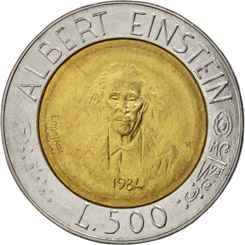 Coin, San Marino, 500 Lire, 1984, MS(63), Bi-Metallic, KM:167