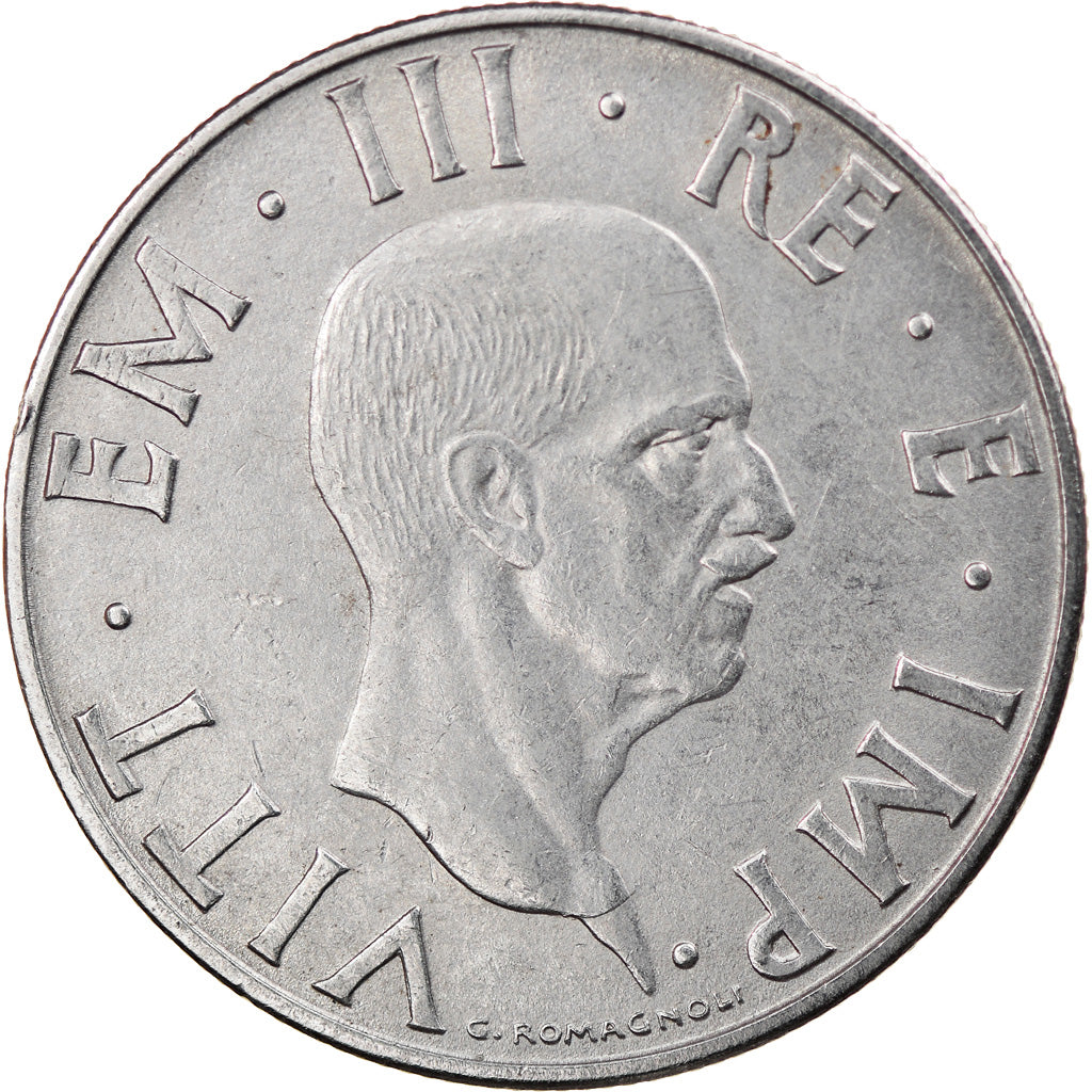 Monnaie, Italie, Vittorio Emanuele III, 2 Lire, 1940, Rome, TTB, Stainless