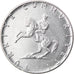 Moneta, Turcja, 5 Lira, 1975, AU(55-58), Stal nierdzewna, KM:905