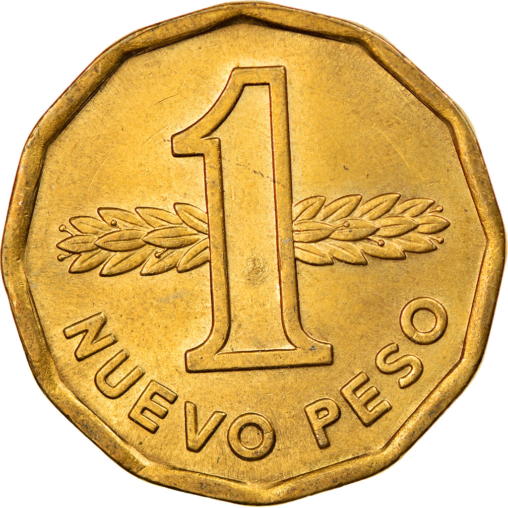 Münze, Uruguay, Nuevo Peso, 1978, Santiago, VZ, Aluminum-Bronze, KM:69