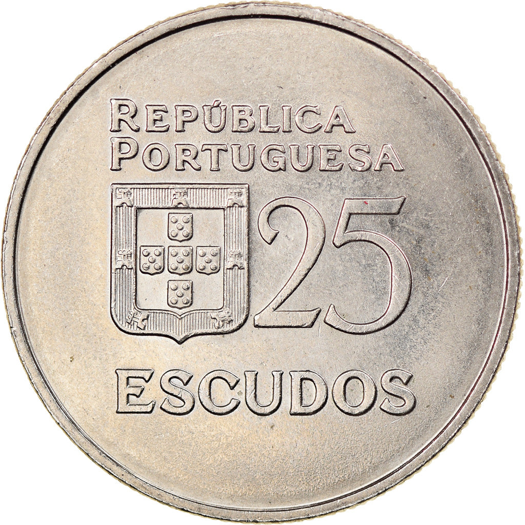 Monnaie, Portugal, 25 Escudos, 1980, SPL, Copper-nickel, KM:607a