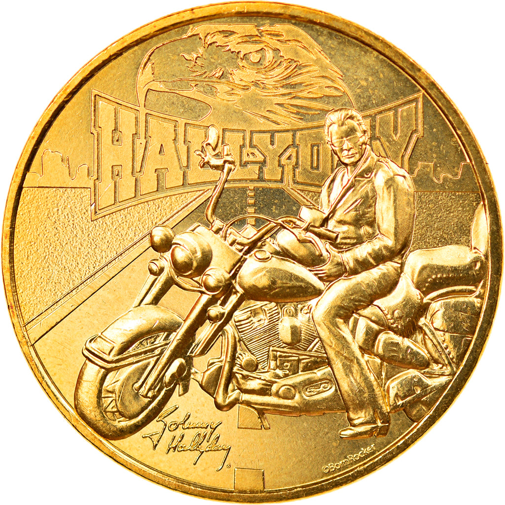 Francja, Token, Paris - Hotel de la Monnaie - Johnny Hallyday n°2 - Sur la