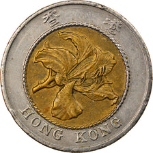 Monnaie, Hong Kong, Elizabeth II, 10 Dollars, 1994, TTB, Bi-Metallic, KM:70