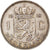 Moneda, Países Bajos, Juliana, Gulden, 1958, MBC, Plata, KM:184
