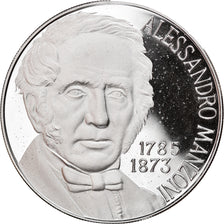 Italia, medaglia, Alessandro Manzoni, Centenario della Morte, Arts & Culture