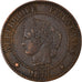 Moeda, França, Cérès, 2 Centimes, 1878, Paris, EF(40-45), Bronze, KM:827.1