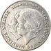 Coin, Netherlands, Beatrix, 2-1/2 Gulden, 1980, EF(40-45), Nickel, KM:201