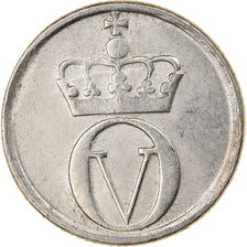 Coin, Norway, Olav V, 10 Öre, 1960, AU(55-58), Copper-nickel, KM:411