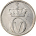 Coin, Norway, Olav V, 10 Öre, 1960, AU(55-58), Copper-nickel, KM:411