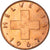 Münze, Schweiz, 2 Rappen, 1967, Bern, SS, Bronze, KM:47