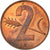 Münze, Schweiz, 2 Rappen, 1967, Bern, SS, Bronze, KM:47