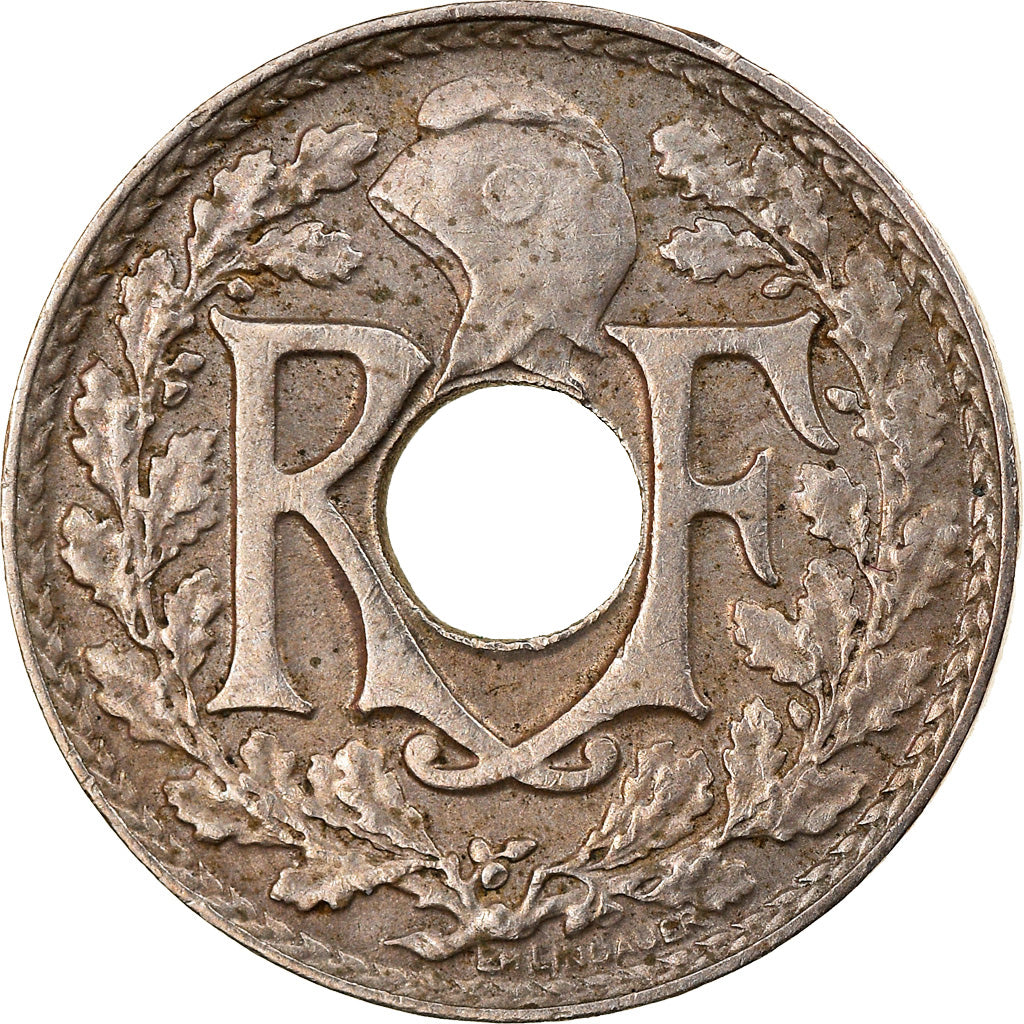 Münze, Frankreich, Lindauer, 5 Centimes, 1933, Paris, SS, Copper-nickel