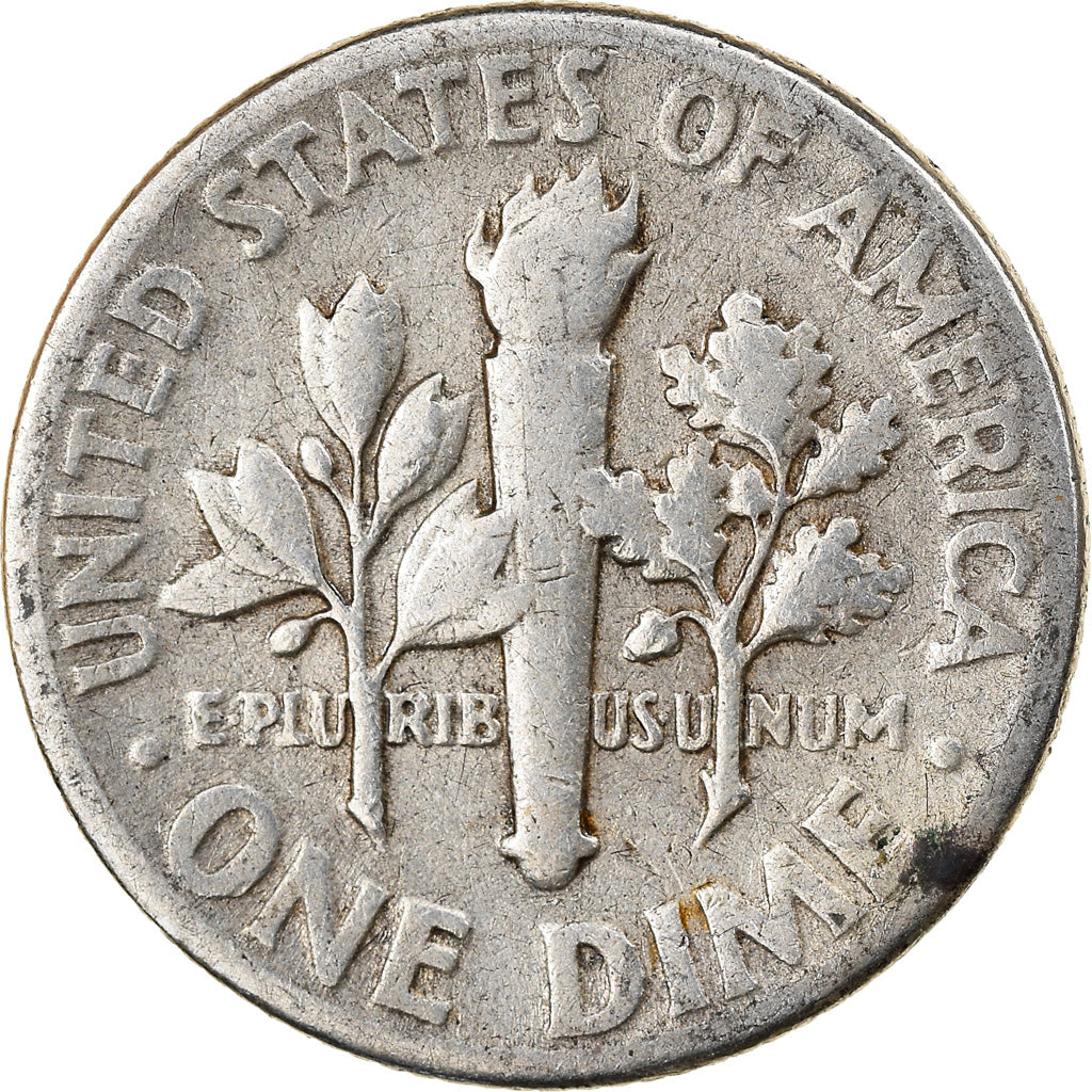 Monnaie, États-Unis, Roosevelt Dime, Dime, 1947, U.S. Mint, Philadelphie, TB+